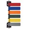 Omnimed Room ID Flag System, 4" Std 6 Color Set (Quickly & Cleary Alert Staff 291836 - alternate 1